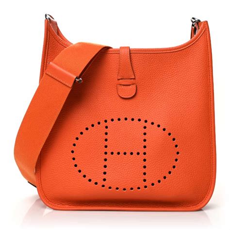 evelyne hermes misure|hermes evelyne bag price 2022.